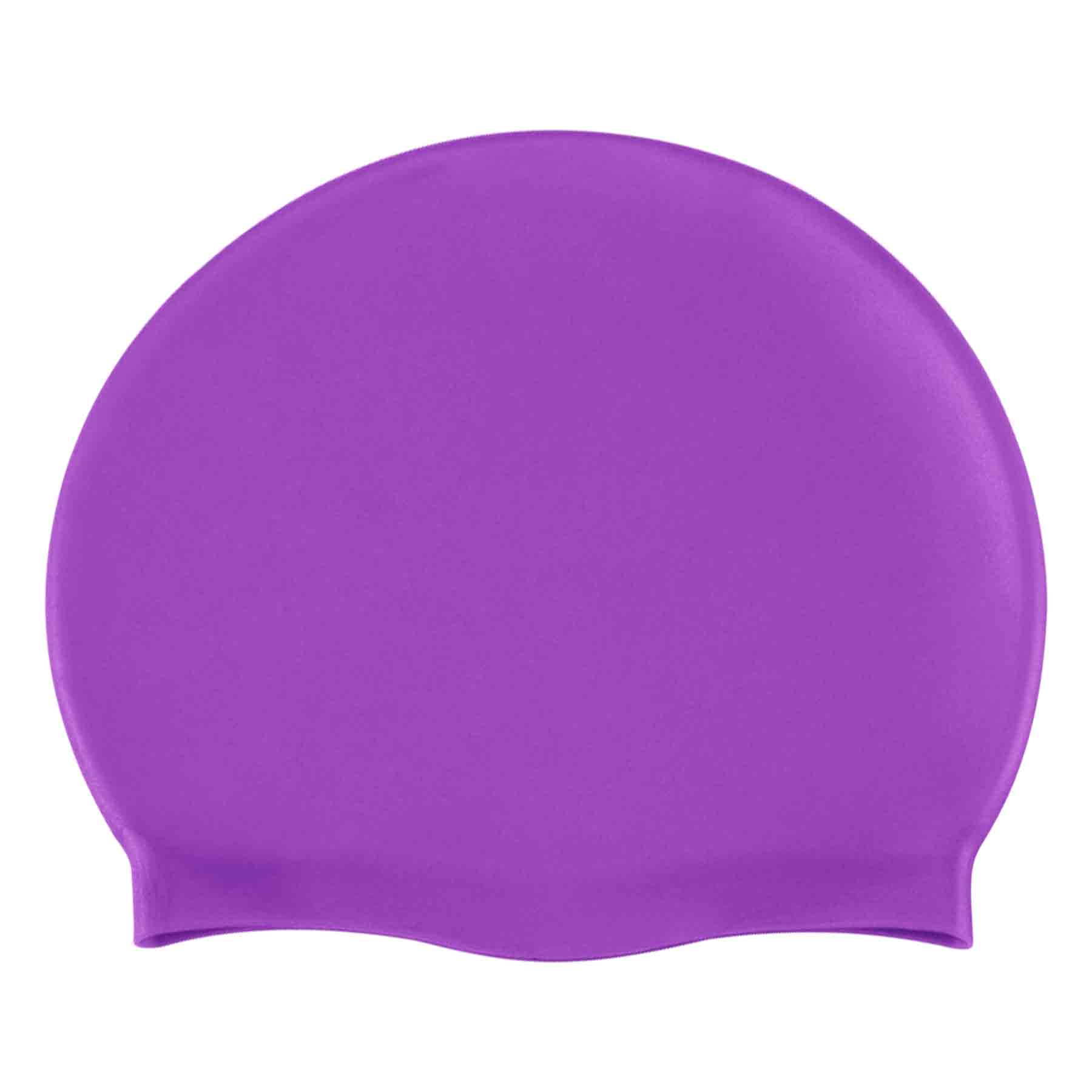FlyFlyPromos - Adult Waterproof Silicone Swimming Cap Image 3 - Promotional Product
